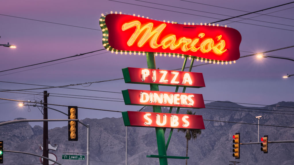 SAVED: Mario’s Pizza Neon Sign